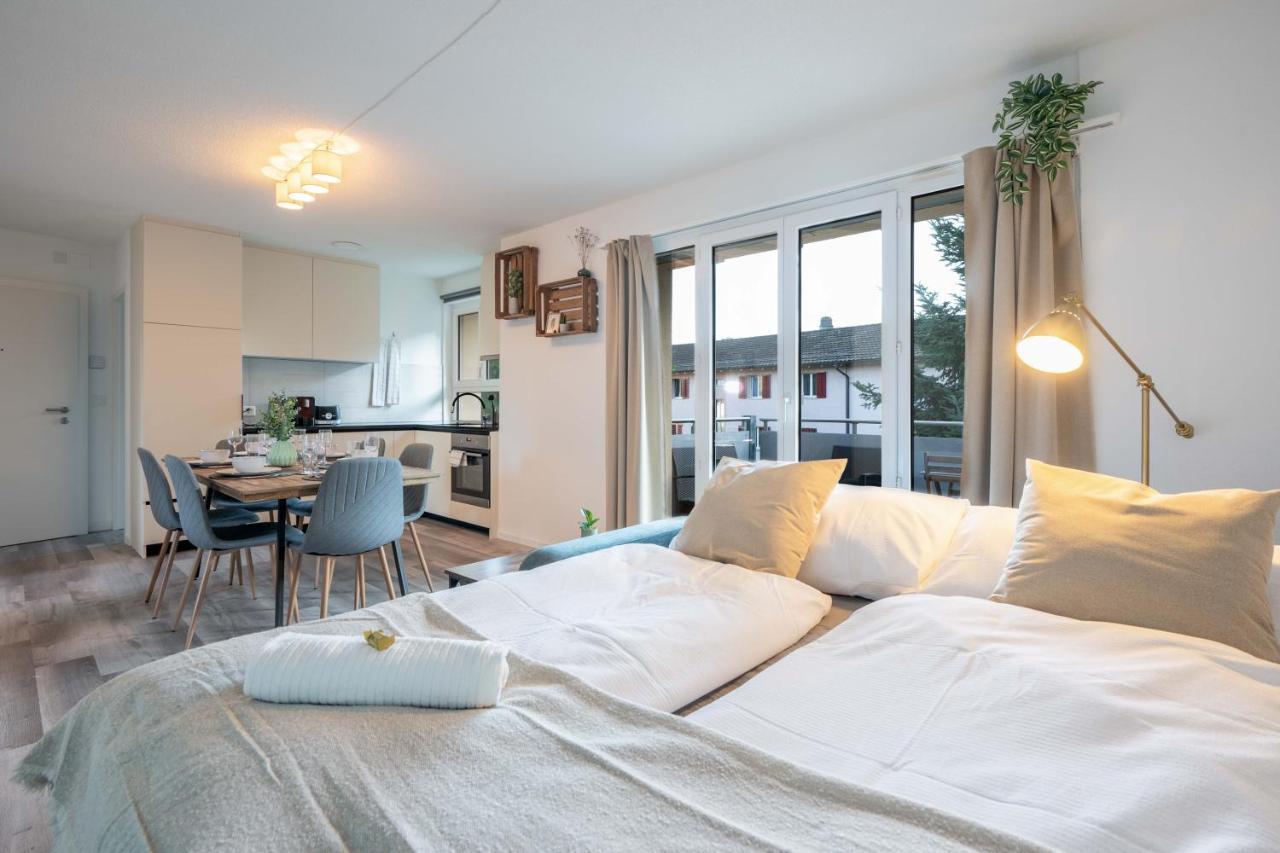 Moderne Wohnung Mit Parkplatz - Top Floor Ostermundigen Esterno foto